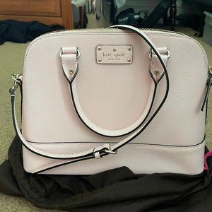 Kate Spade Baby Pink Bag with shoulder strap and handles